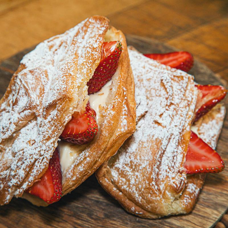 Strawberry Croissant photo