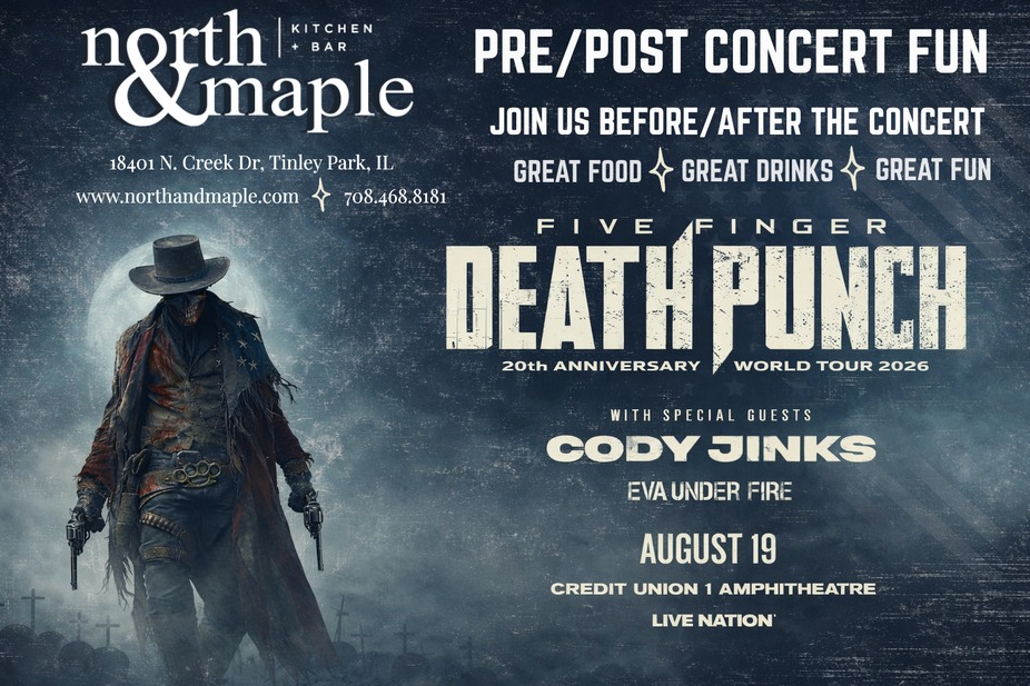 Five Finger Death Punch Pre and Post Concert Fun! event photo