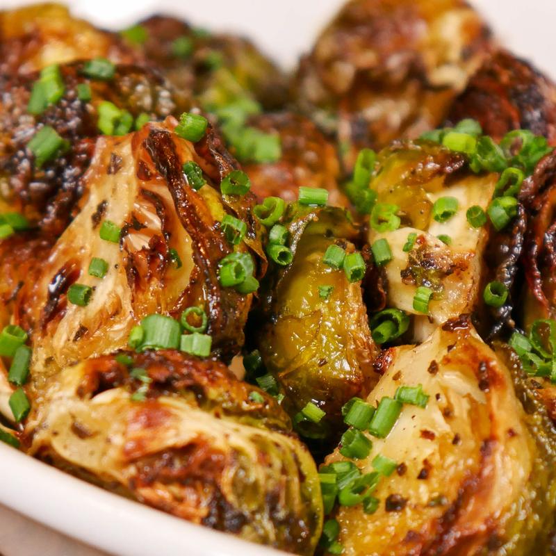 Lemon Roasted Brussel Sprouts photo
