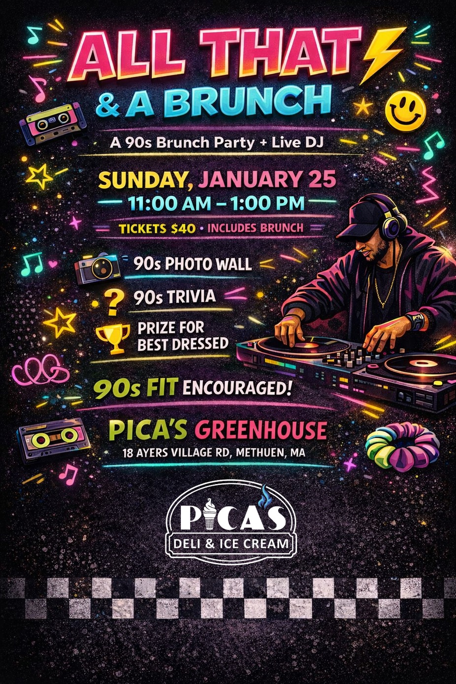 90s Brunch with Beats event photo