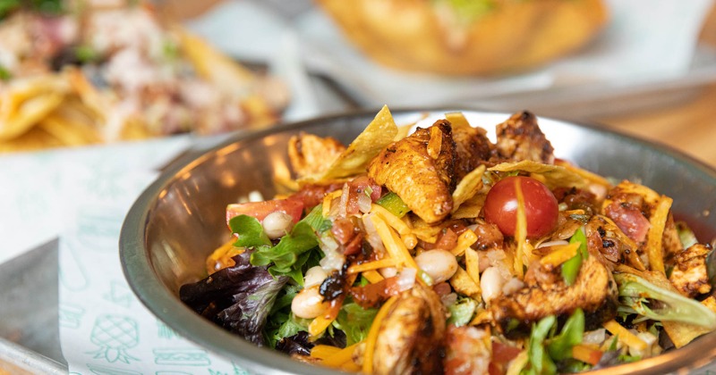 Grilled chicken salad