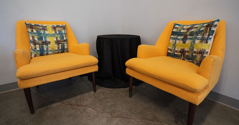 Interior, lounge seating area