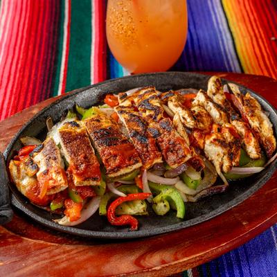 Blackened Chicken Fajitas.