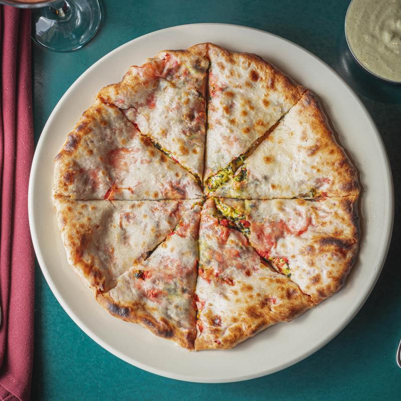 Chicken Tikka Spinach Bread photo