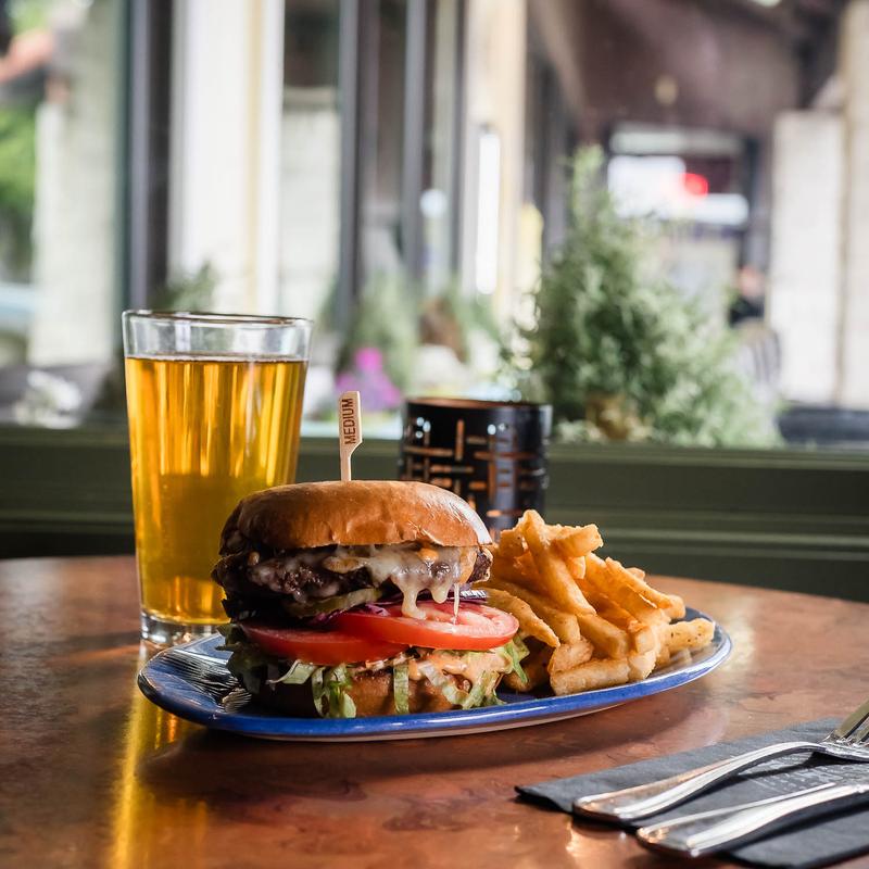 menu item 12 of 17, North Burger