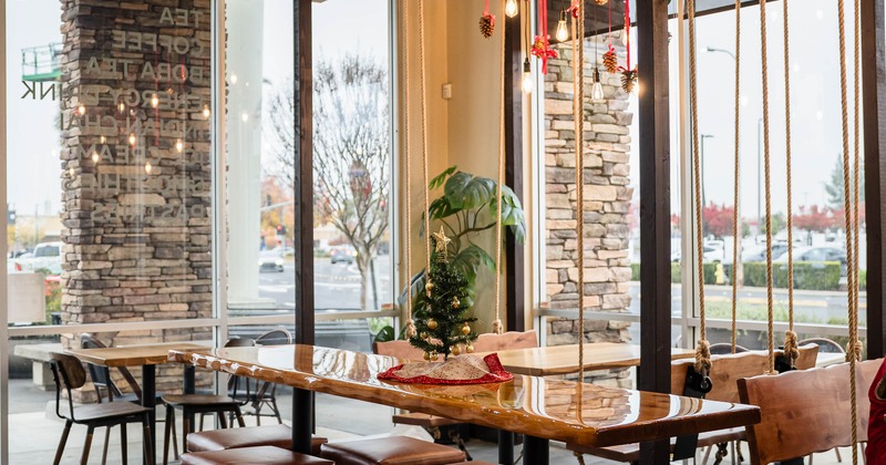 Interior, main dining area