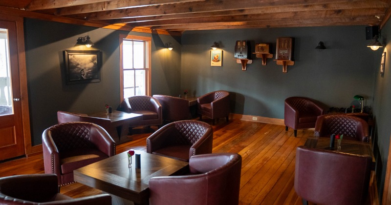 Interior seating space