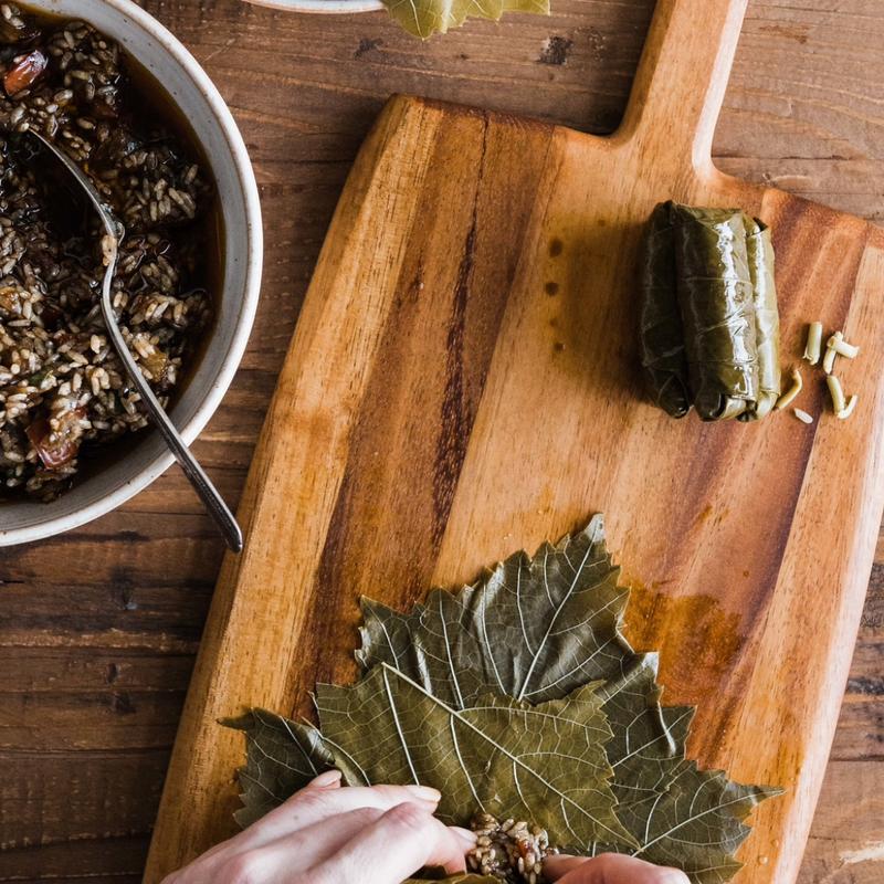 Dolmeh Grape Leaves photo