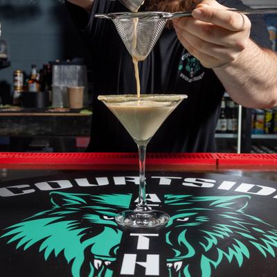 Crisp Caramel Martini.