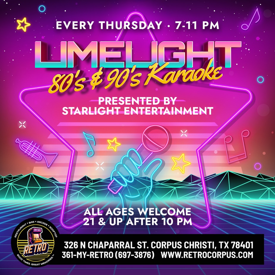 Limelight - 80's & 90's Karaoke event photo