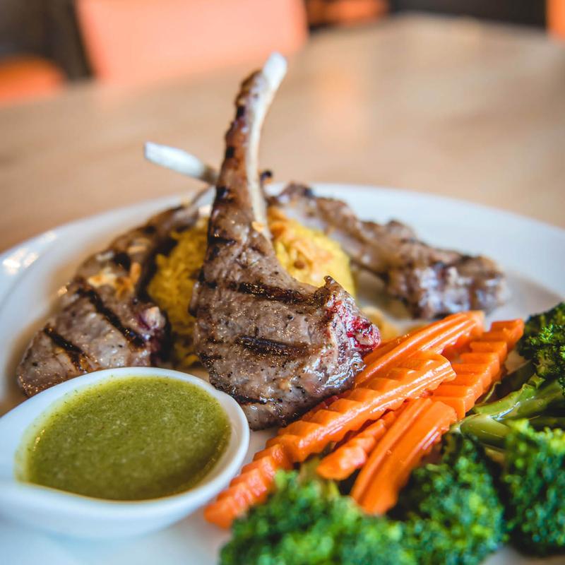 Black Pepper Lamb Rack* photo