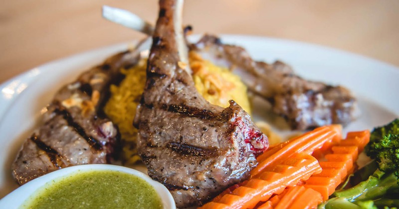 Fresh lamb Thai style