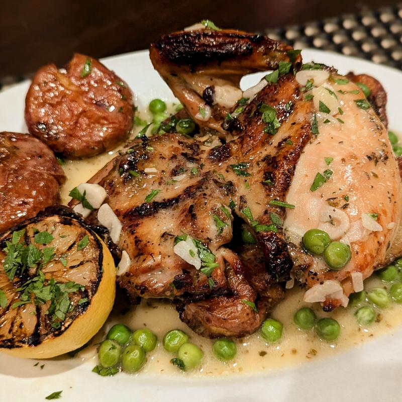 Chicken Vesuvio photo