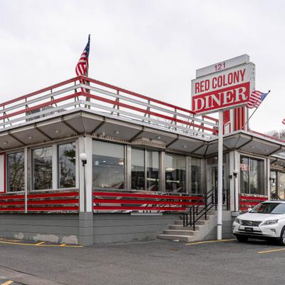 Restaurant exterior.