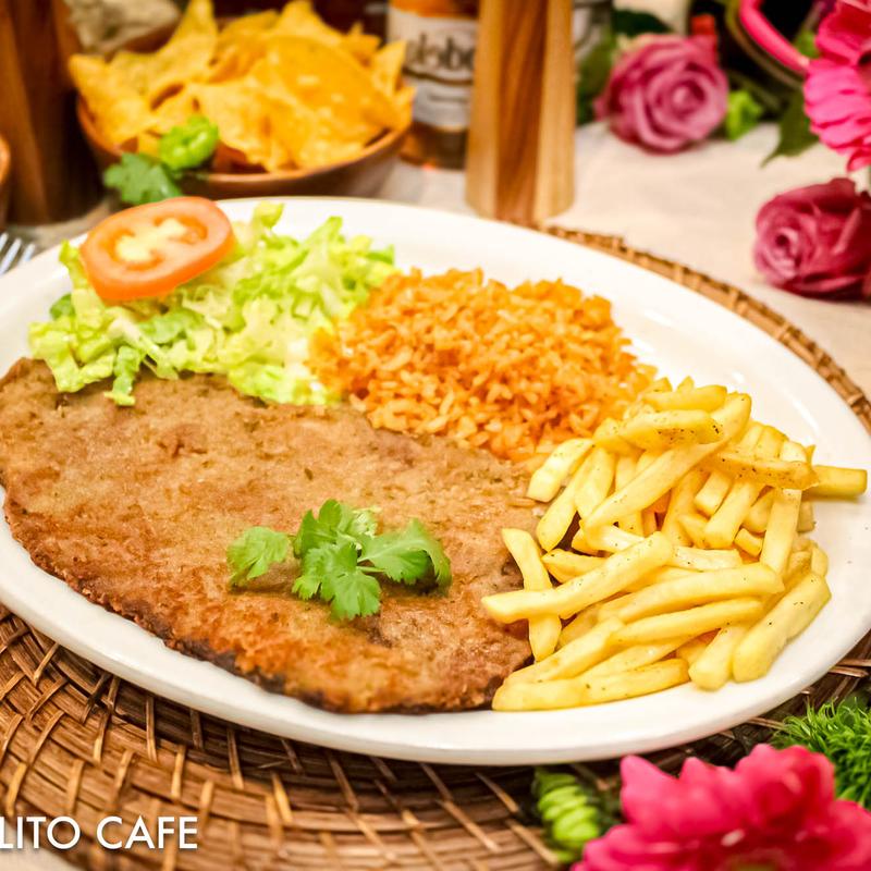 menu item 18 of 19, Milanesa