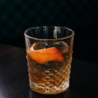 Pink Ivy Old Fashioned.