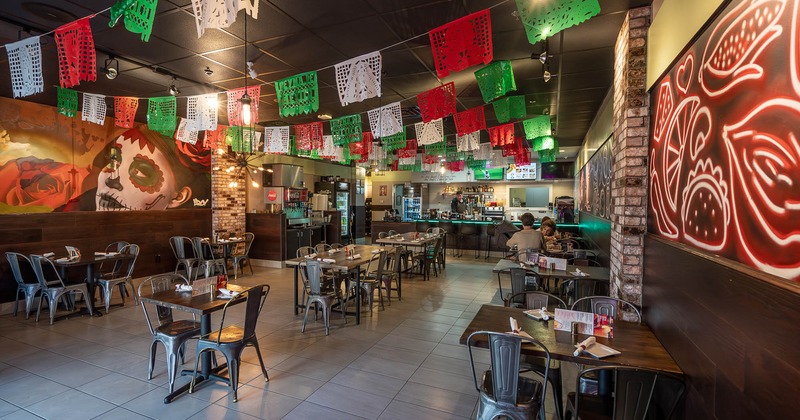 Interior seating area