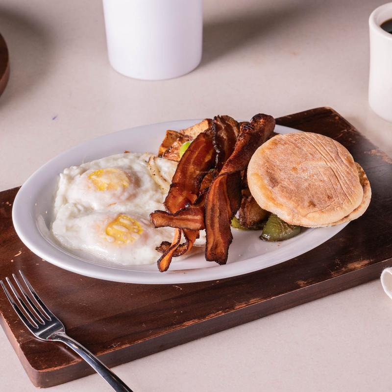 Two Egg with Your Choice of Meat photo