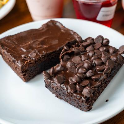 Chocolate Fudge Brownie.