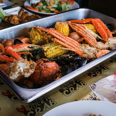 The rock star boil seafood mix.