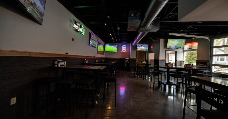 Interior, dining area