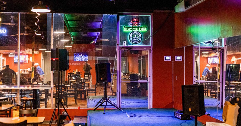 A room for a live performance