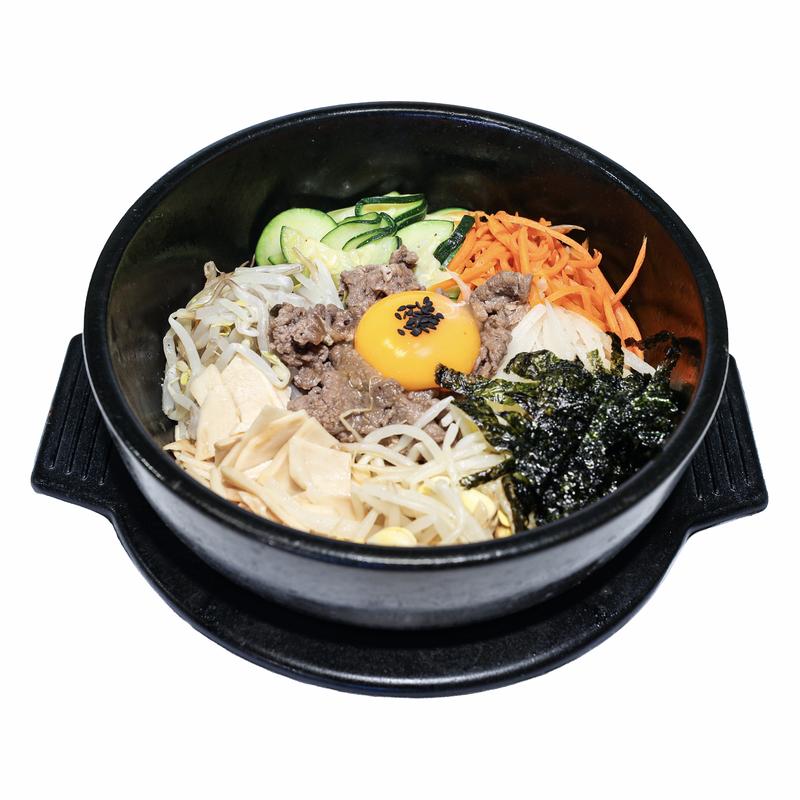 menu item 32 of 72, Bibimbap in Hot Stone Bowl