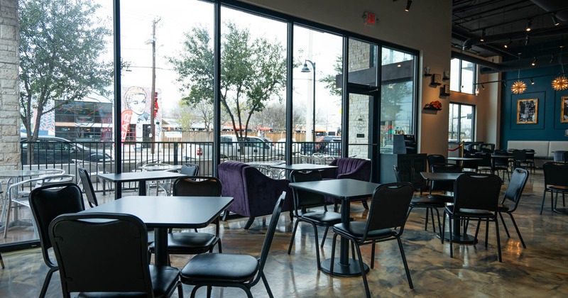 Interior, seating area