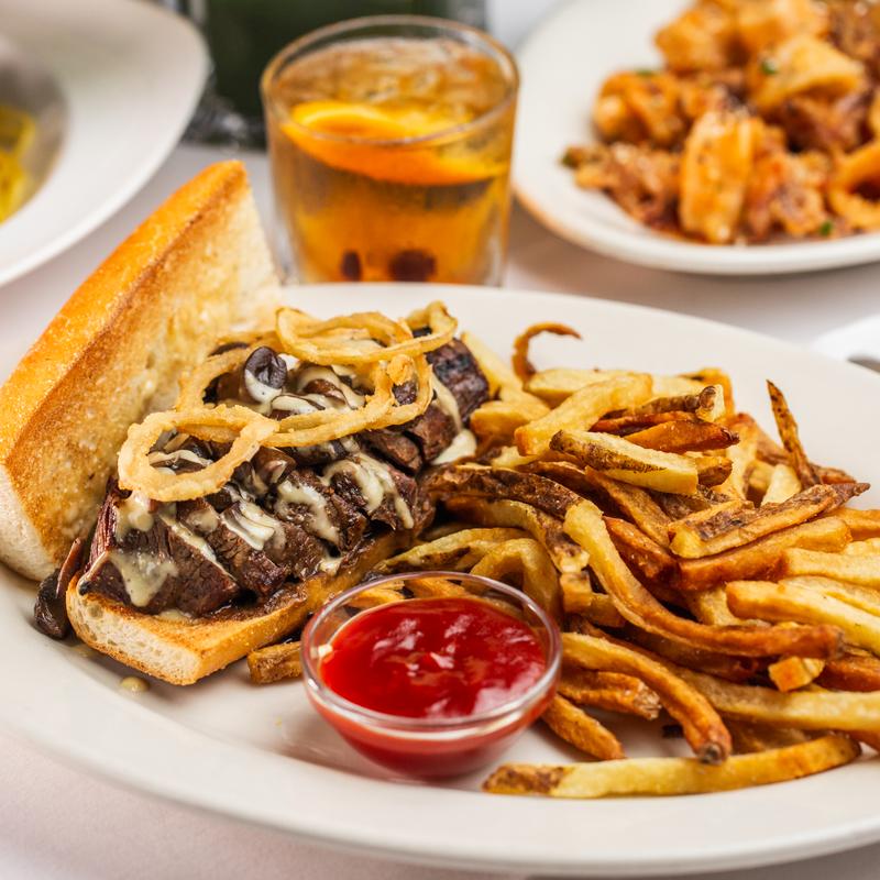 Sliced Steak Sandwich photo