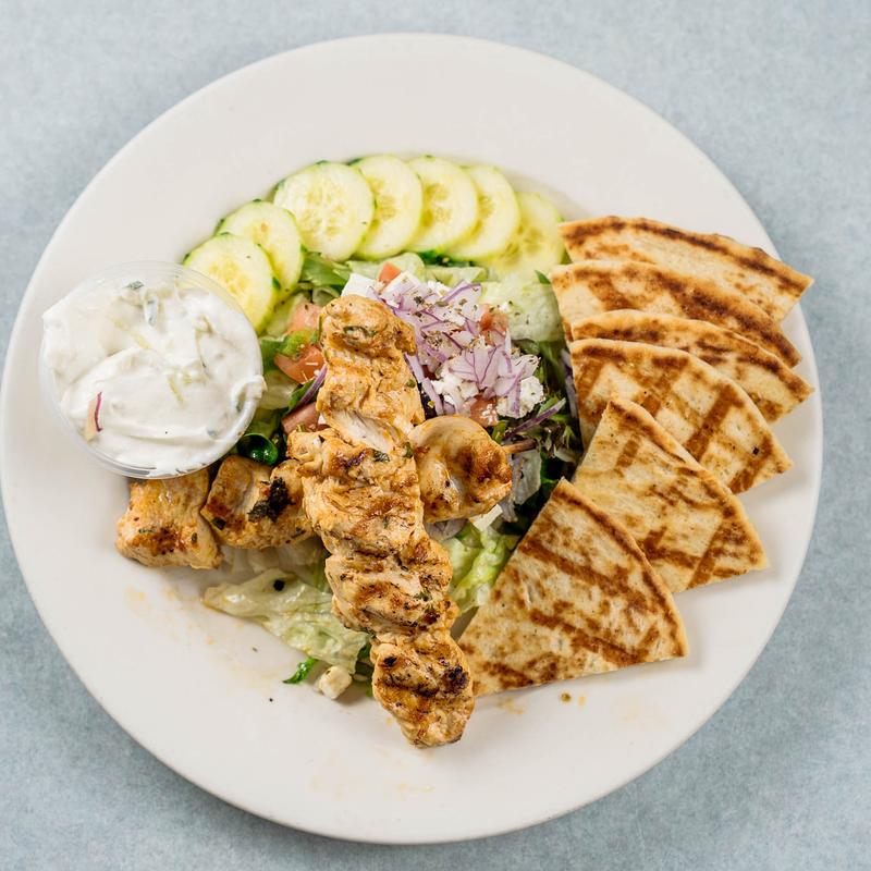 menu item 21 of 38, Chicken Souvlaki