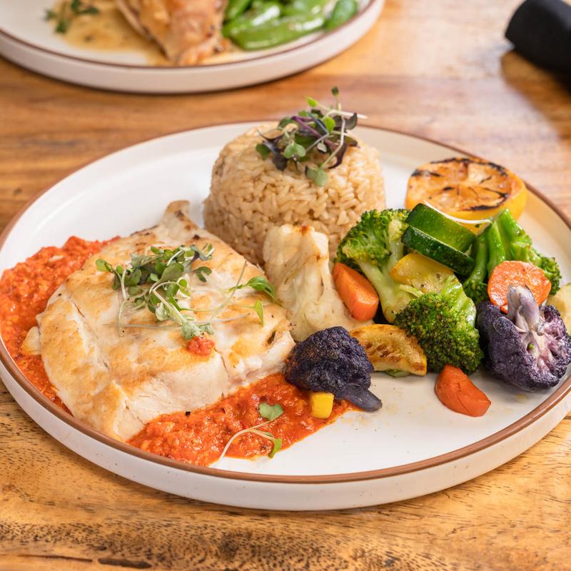 Grilled Fresh Pacific Halibut (GF) photo