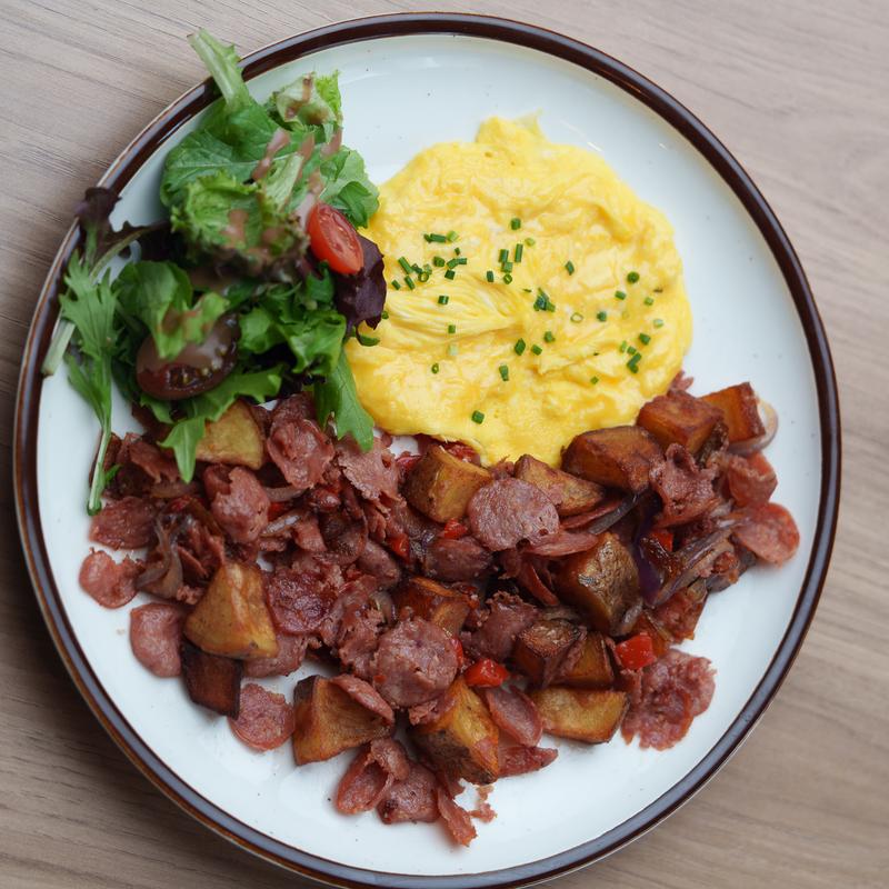 menu item 100 of 116, Calabresa Sausage Breakfast