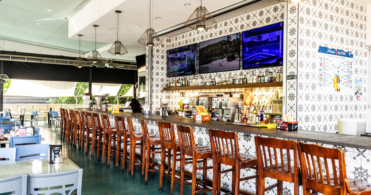 Interior, bar area