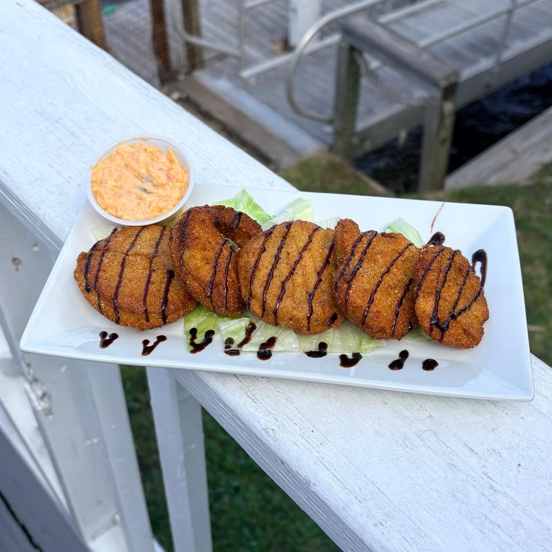 Fried “Cornmeal” Green Tomatoes (5) photo