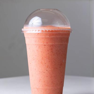 Strawberry smoothie.