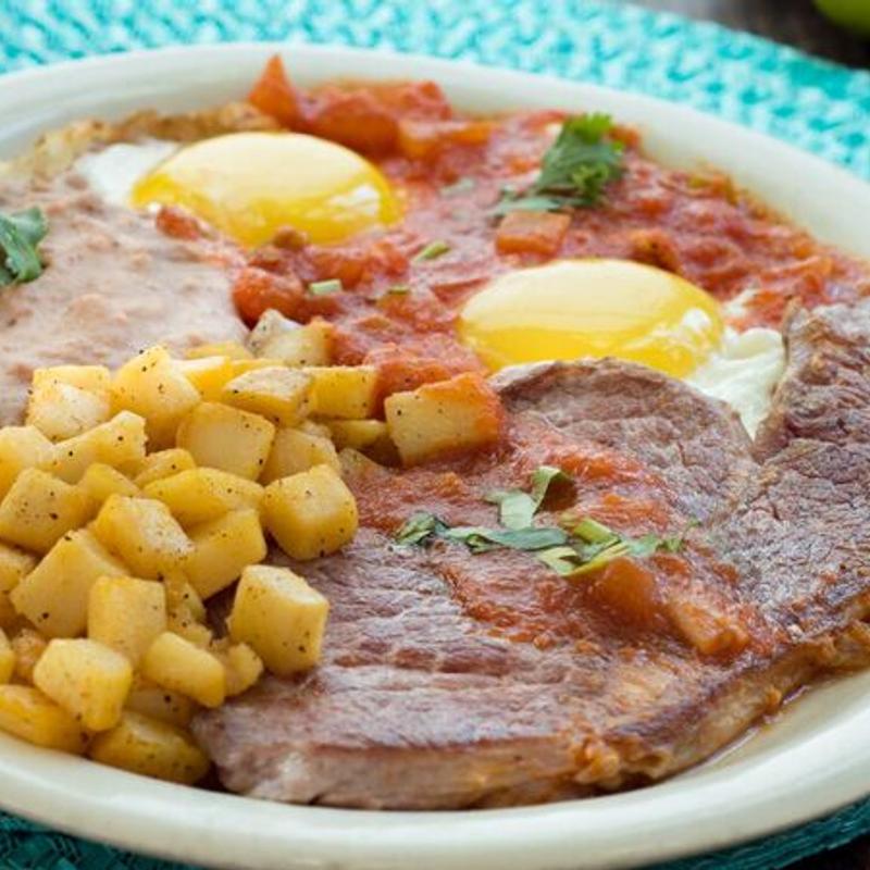 Texas Rib Steak Breakfast*