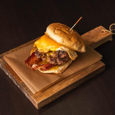 A served Morning Burger.