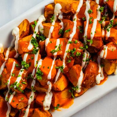 Patatas Bravas Hash.