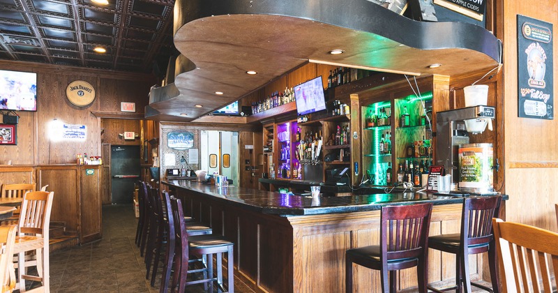 Interior, bar area