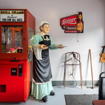 Interior space decoration details.