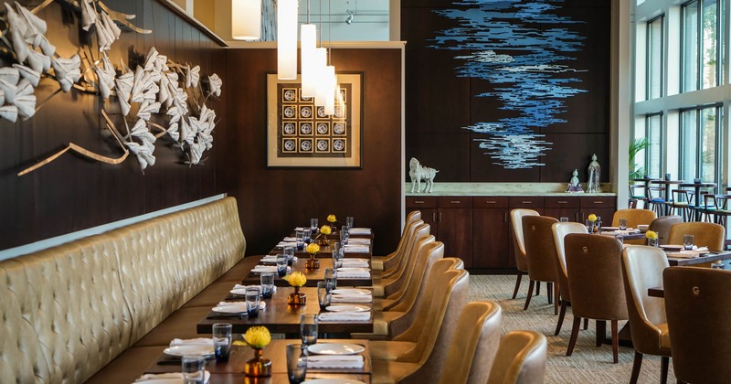 Interior, main seating area