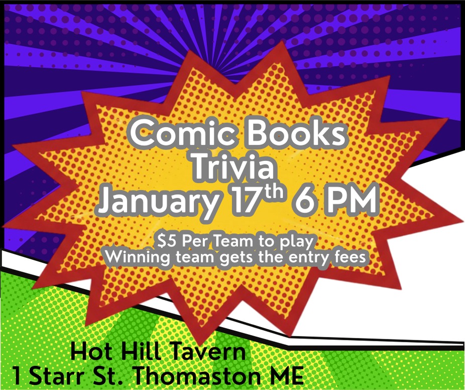 Comic Book Trivia event photo