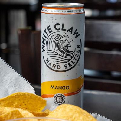 A can of hard seltzer.