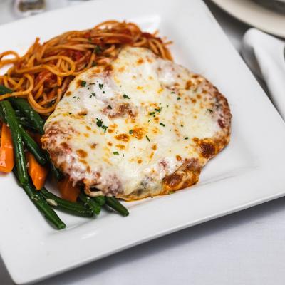 Chicken Parmigiana.