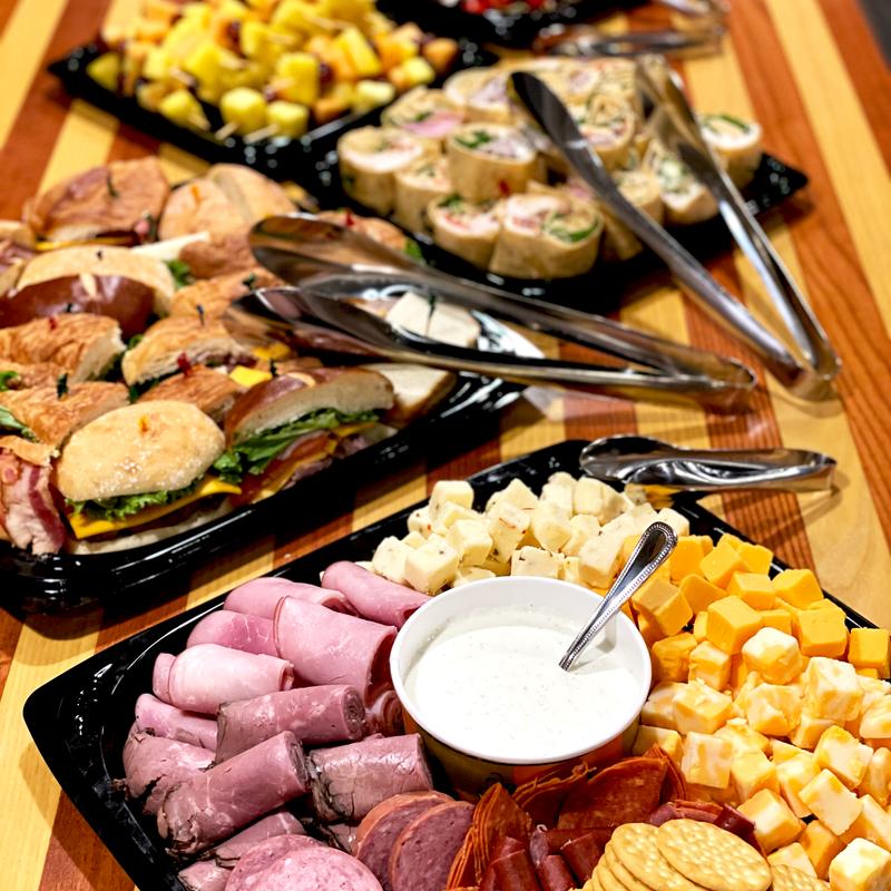 Meat, Cheese, & Cracker Tray photo
