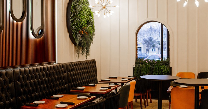 Restaurant dining area