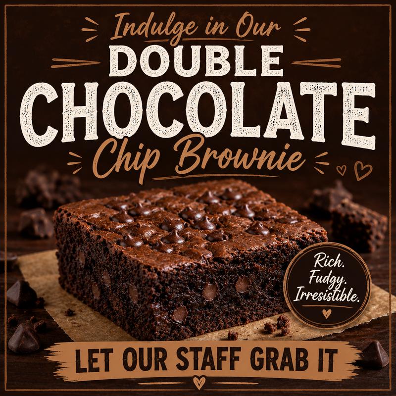 menu item 12 of 37, Chocolate Brownie