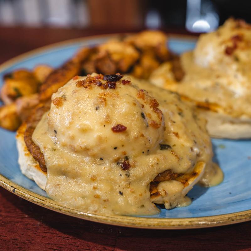 Country Biscuit Benedict photo