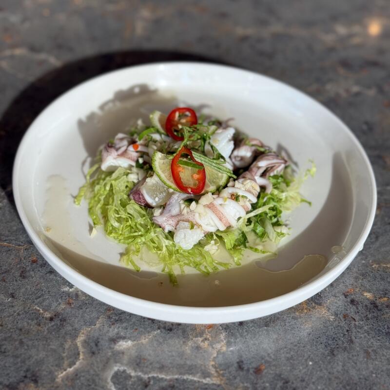 menu item 13 of 24, Steamed Zesty Squid