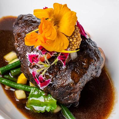 Slow Braised Beef Cheek.